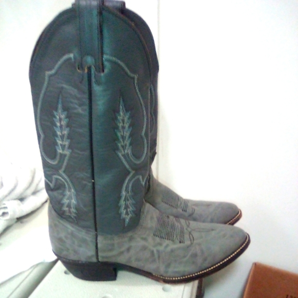 Abilene Cowboy boots gray 9 US - Picture 2 of 4